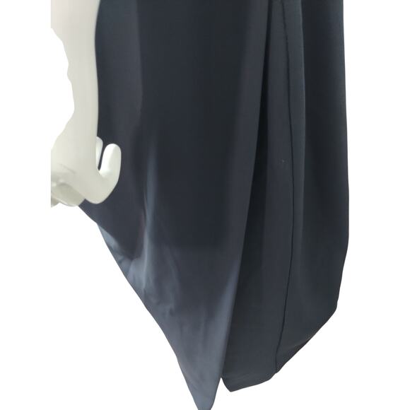 Ralph Lauren Women's One Shoulder Rushed Cocktail Formal Dress size 10 Event - Picture 6 of 12